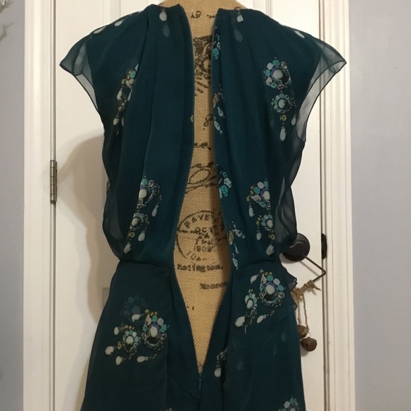 Oscar de la Renta Silk Dress - Picture 7 of 11